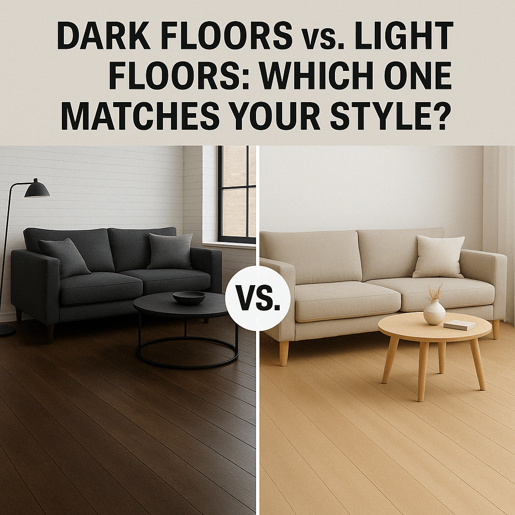 Dark vs. Light Floors Which One Matches Your Style Best