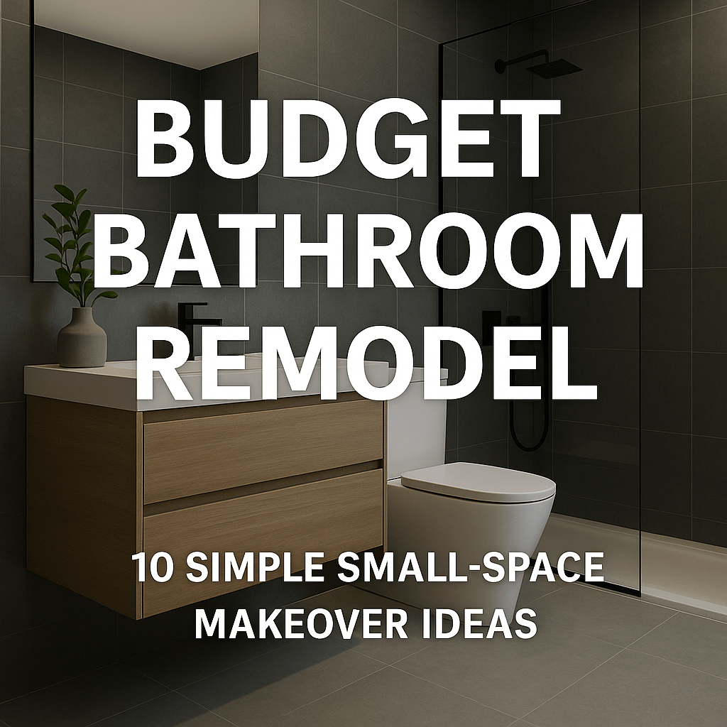 Budget Bathroom Remodel 10 Small Space Makeover Ideas