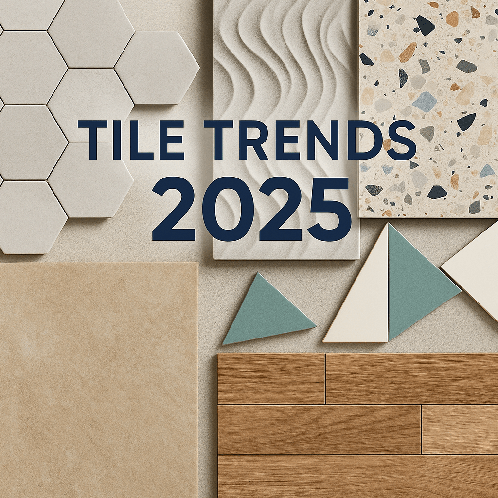 Tile Trends 2025 Shapes,Textures& Layout Ideas