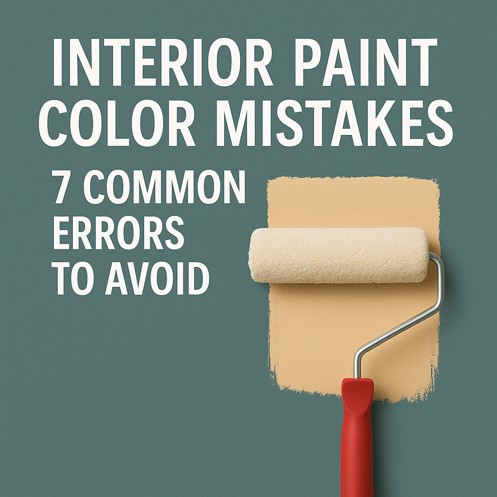 Interior Paint Color Mistakes 7 Common Errors to Avoid